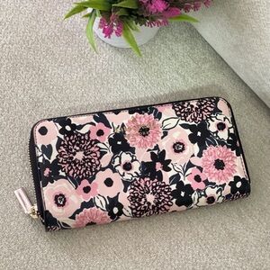 Kate Spade floral continental large Wallet
